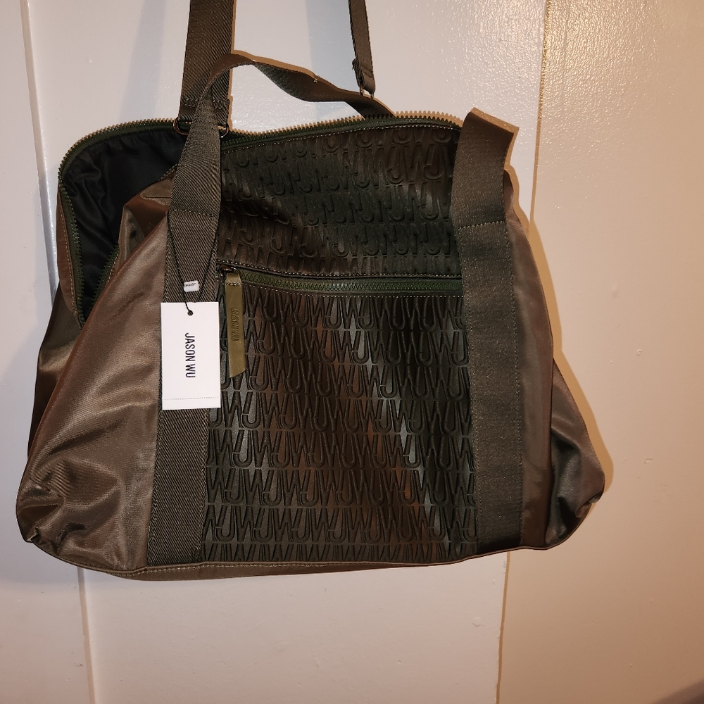 NWT Jason Wu Army Green Weekender bag